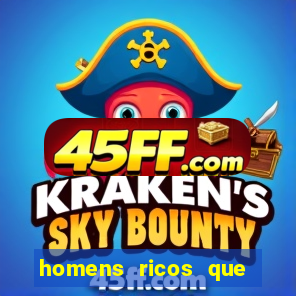 homens ricos que querem bancar telegram